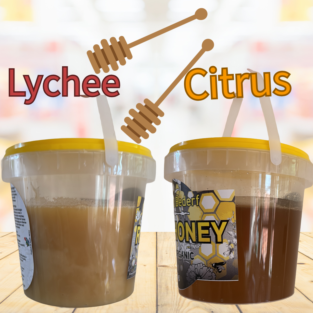 1 kg Raw Honey Buckets