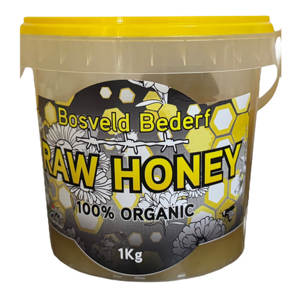 1 kg Raw Honey Buckets